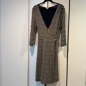 Wrap around dress.